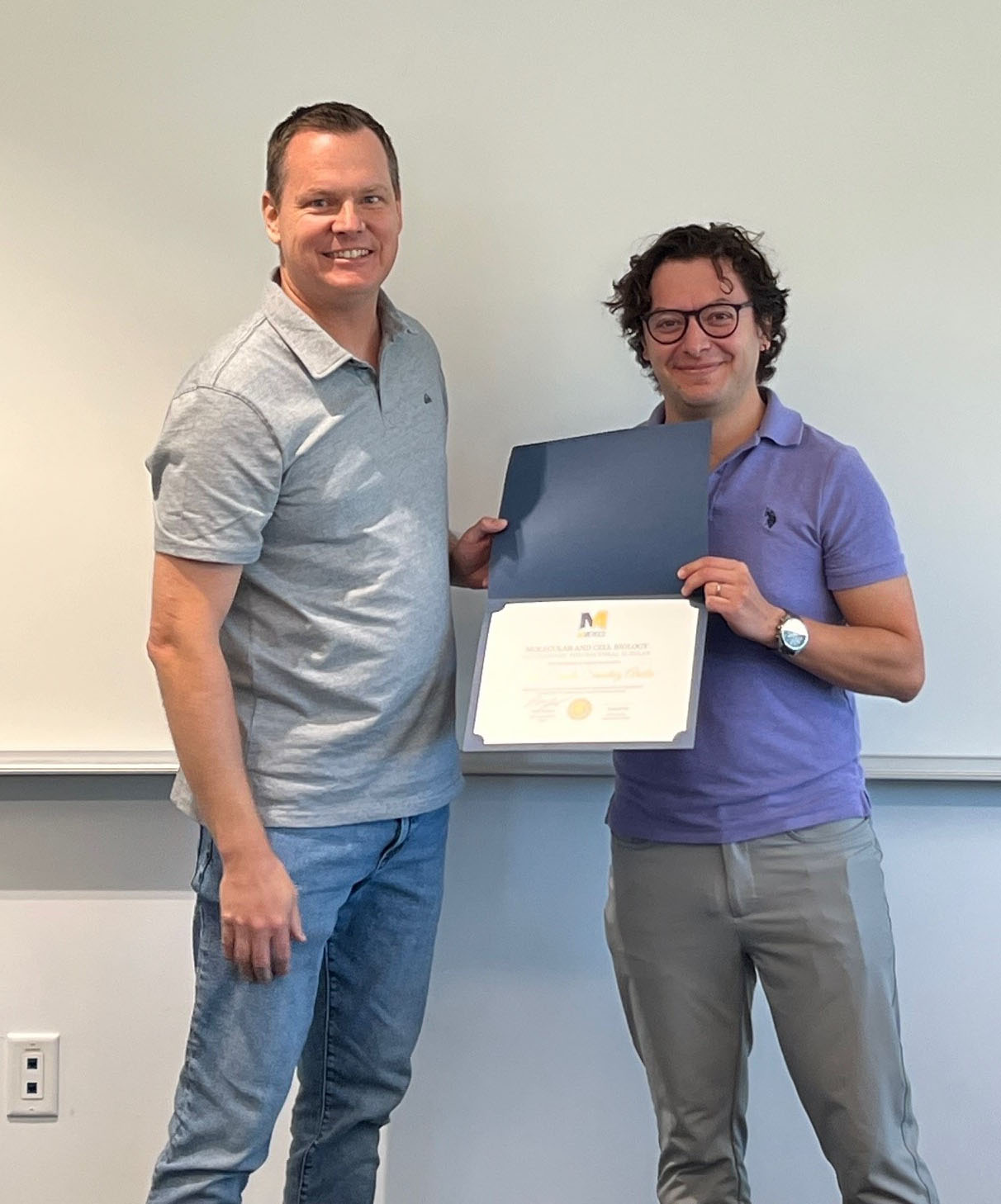 MCB award 2025 - Juan