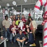 Lab with Santa