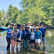 Nobile and Hernday Lab Rafting Trip