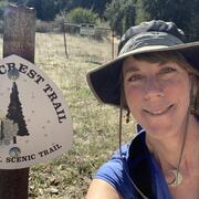 Emily on Pacific Coast Trail