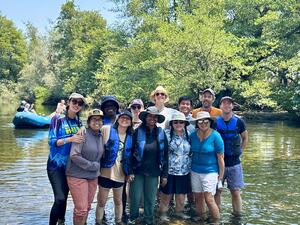 Nobile and Hernday Lab Rafting Trip