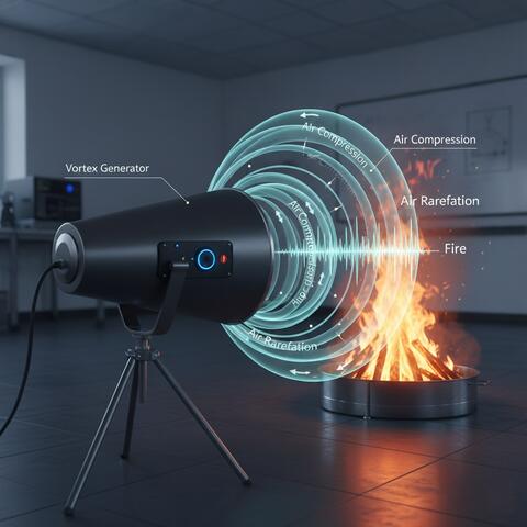 Using air electric power wave intervention to study and improve the performance
