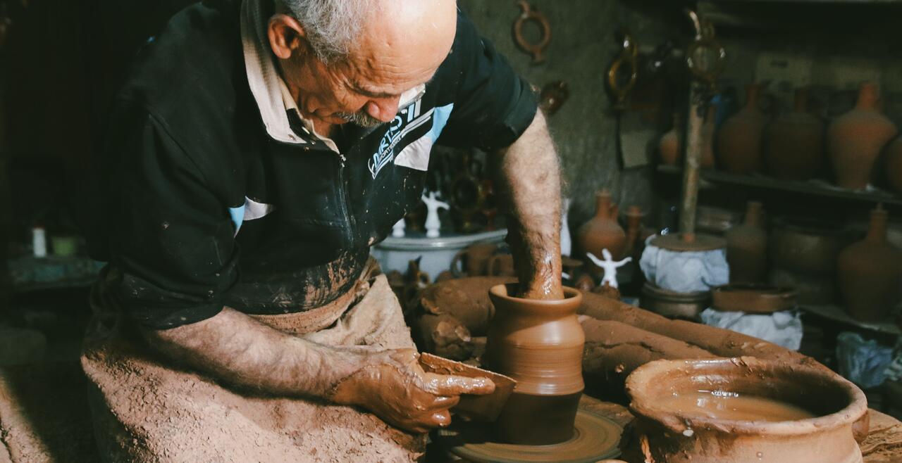 pottery