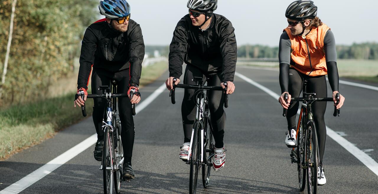 biking