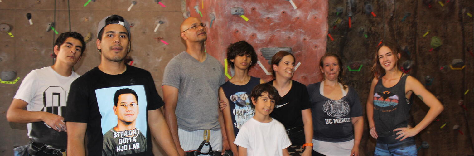 Rock climbing